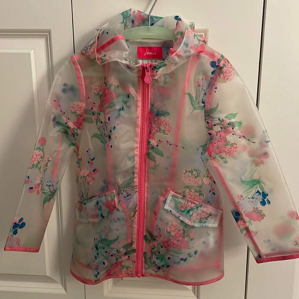 Joules Flower Raincoat